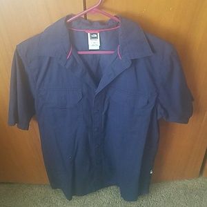 North face short sleeve button up